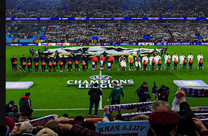 Europa League anthem accidentally played ahead of Aston Villa vs. PSG match (video)